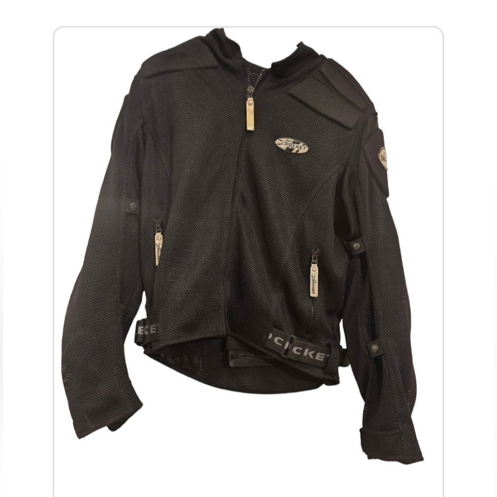 Joe Rocket Ballistic Series Armored Men's Motorcycle Mesh Jacket Size Med